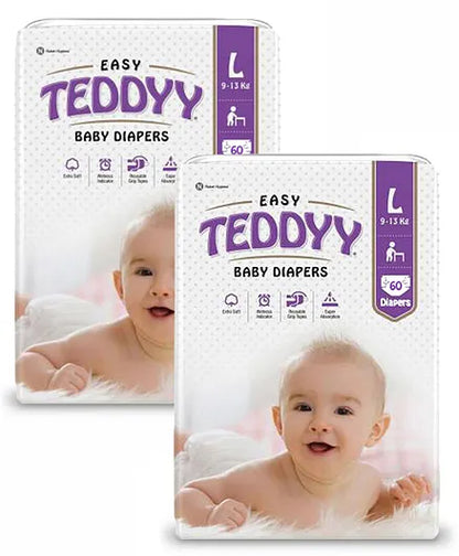 Ensure your little one stays comfortable and dry with Teddyy Baby Diapers