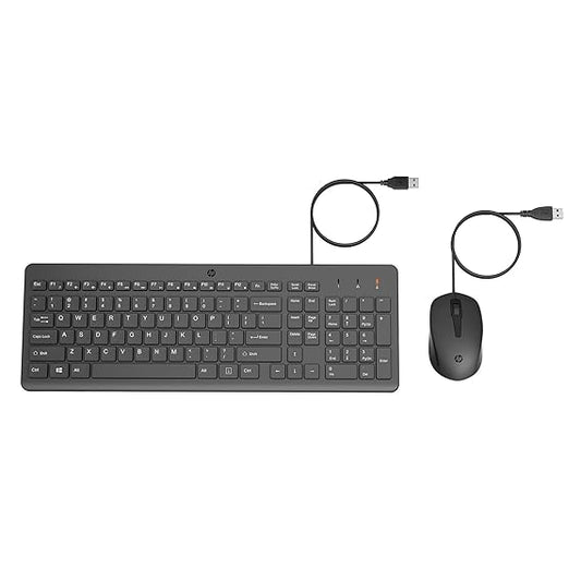 HP Km 150 Wired Keyboard and Mouse Combo