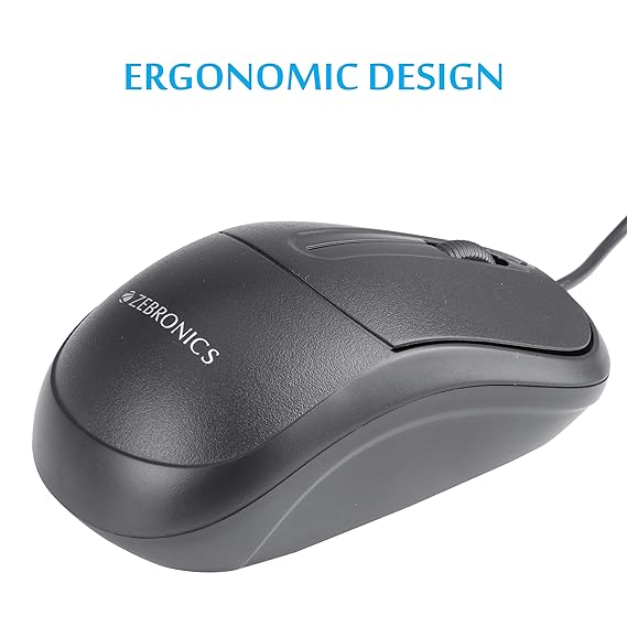 Zebronics Usb Optical Comfort Mouse