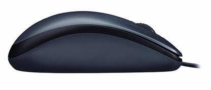 Logitech M90 Wired USB Mouse (Black)