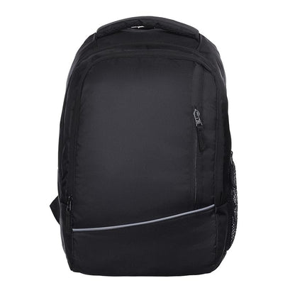 ITN BAG  Unisex Nylon Polyester Backpack | Spacious Multi-Compartment Bag with  | Lightweight | Ideal for professionals | Durable Backpack (Black)