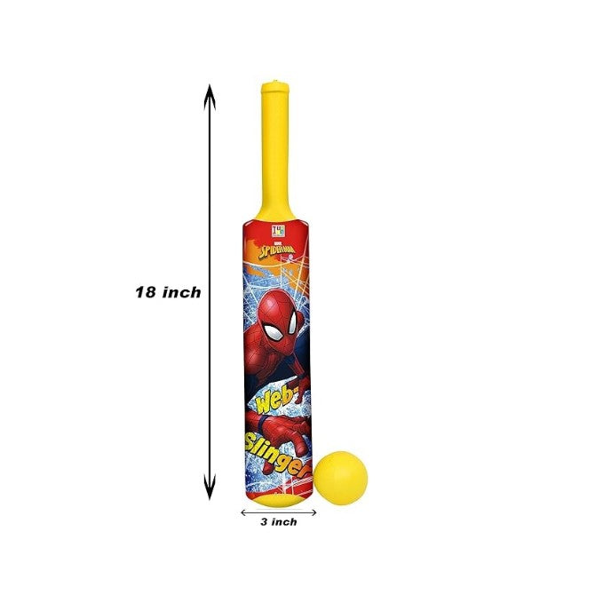 ITOYS  Marvel Spiderman My First Cricket Set For Kids SKU3068 Age 3 Plus.