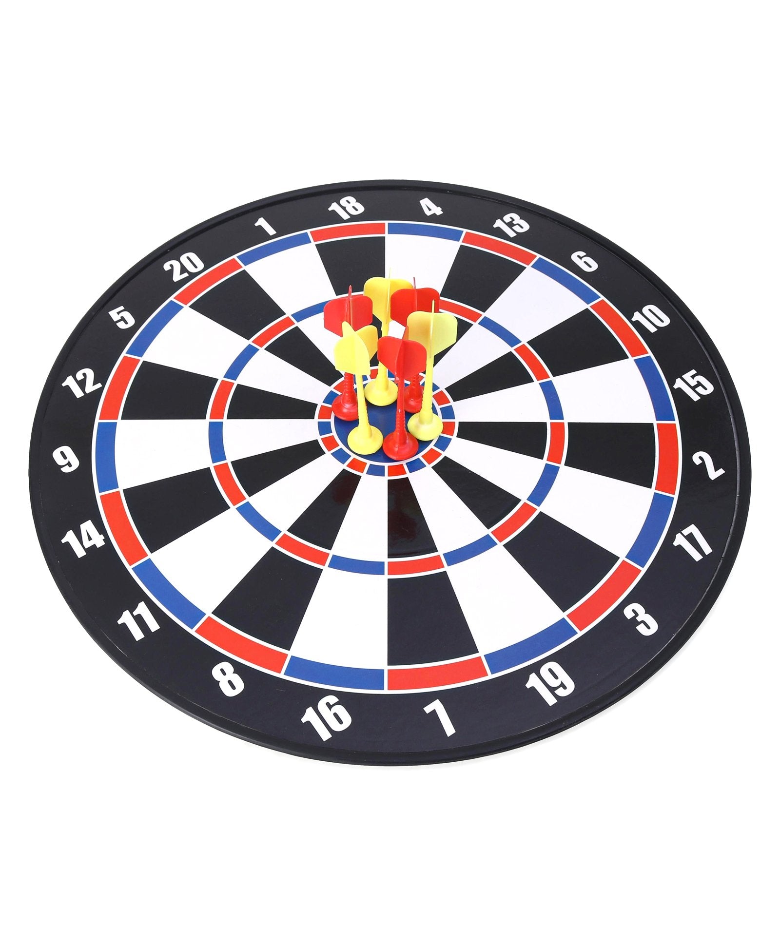  Round Shaped Magnetic Dart Board with 6 Darts