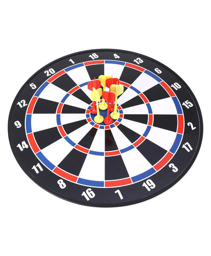 Round Shaped Magnetic Dart Board with 6 Darts