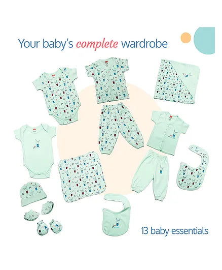 green colour baby ware for 18 months babbies