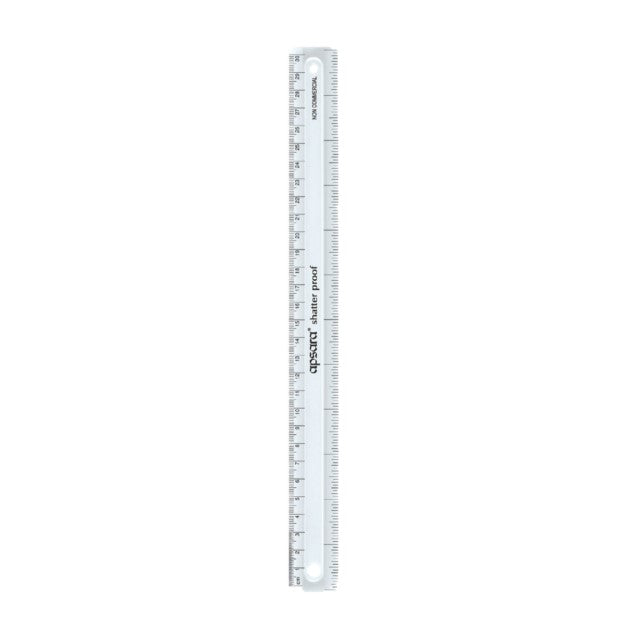 (ITN) Apsara Shatter Proof Scale 30 cm SKU3001