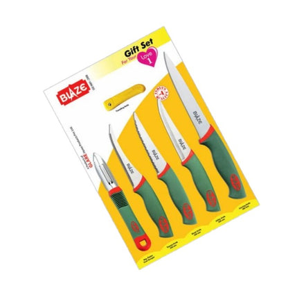 (ITN) Blaze Kinfe Gift Set of 5 pcs SKUGH223