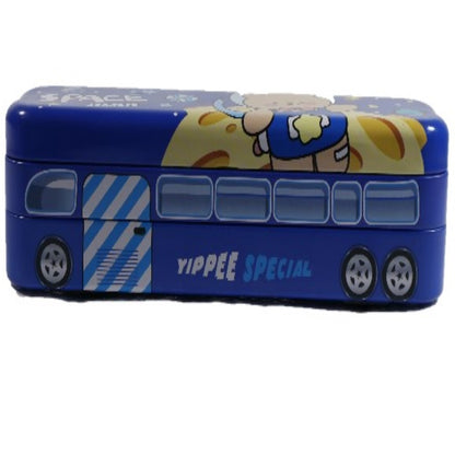 bus shaped pencil box 