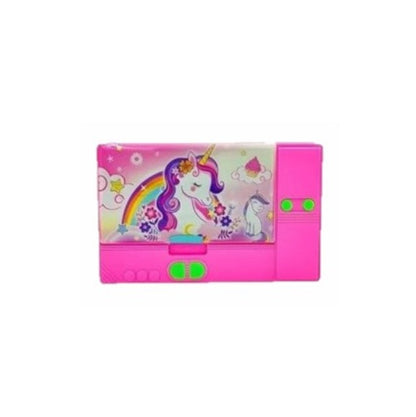 (ITN) Unicorn  Big Size Jumbo Pencil Box SKU1036