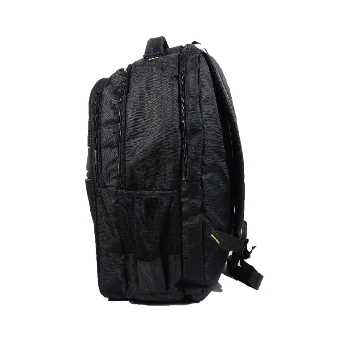 Black backpack for students