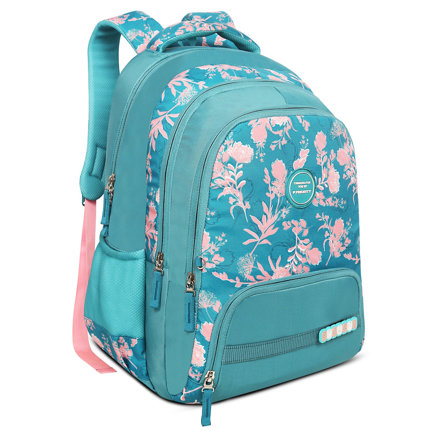 Priority Backpack, 100 % Fine Polyester Fabric, blue ,Number of Compartment : 3