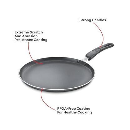 Prestige Omega Aluminium Select Plus Non Stick Omni Tawa Made with durable and high quality materials this 30 cm