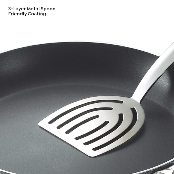 Prestige Omega Aluminium Select Plus Non Stick Omni Tawa Made with durable and high quality materials this 30 cm