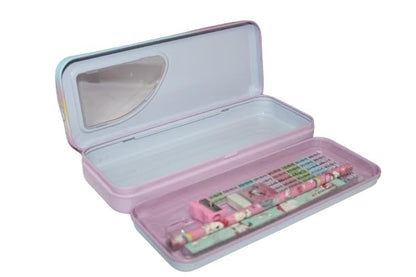 pencil box with Scale pencil eraser and sharpner