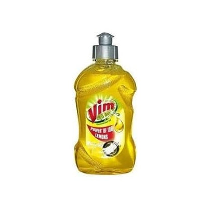 Vim Dishwash Liquid Gel - Lemon Bottle:   SKU130406  AN.