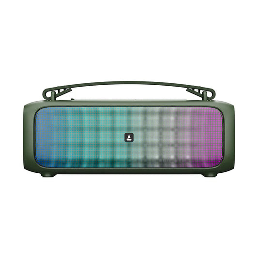 The Stone Beam Portable Bluetooth Speaker delivers a powerful 12W RMS stereo sound for an immersive listening experience