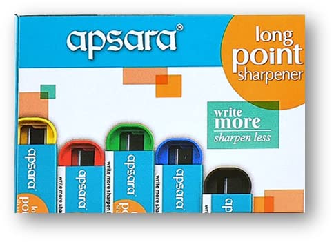 APSARA  Long Point Sharpeners Unique 20 PIECES