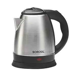 Borosil Rio Electric Kettle Rio Electric Kettle Stainless Steel Inner Body Silver