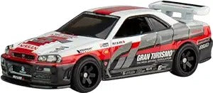 (ITN) Hot Wheels Mattel Metal Premium Nissan Skyline GTR Toy Car SKUHKC28