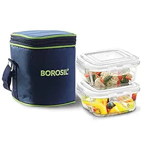 BOROSIL  glass TIFFIN box 