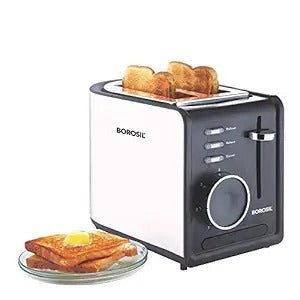 Get perfectly toasted bread every morning with the Borosil