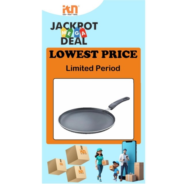 Prestige  Aluminum  Omega Select Plus Non-Stick Omni Tawa, SKU131243 (ITN)