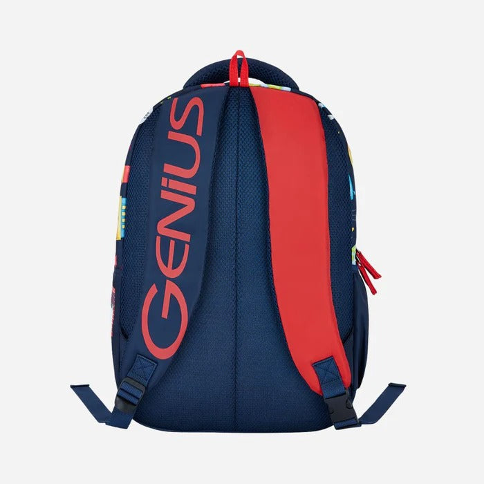 Genius by Safari Comet 27L Blue School Bag SKU131293 (ITN)