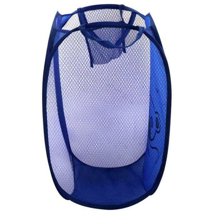 Oshop Trades Polyester Net Laundry Baskets Blue SKUBE0089