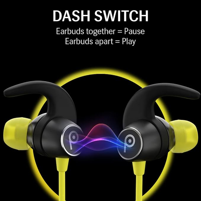 Bluetooth earbuds Enjoy high quality sound and clear calls with the built in mic Never miss a beat with 42 hours of playtime and quick charge technology