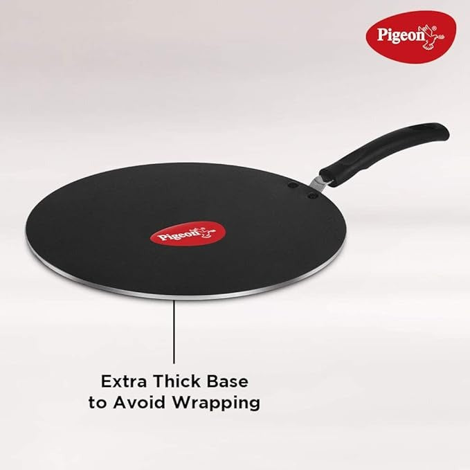  the PIGEON Non Stick Aluminum Multi Tawa with Extra base