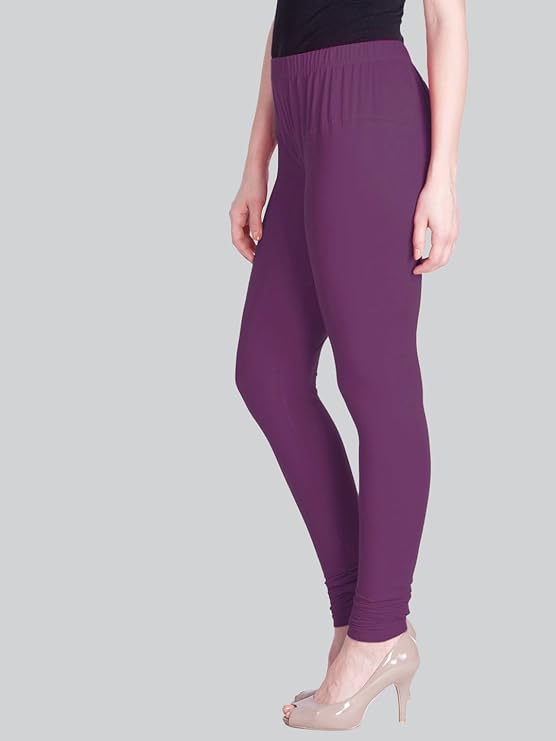 Lyra Women Bottom churidar legging (Pure purple)