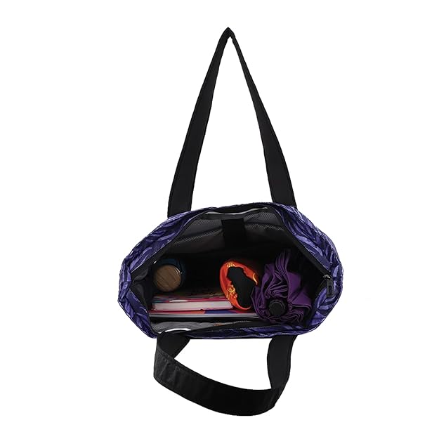 purple and black, easy to handle, printed ,Arctic Fox Backpack