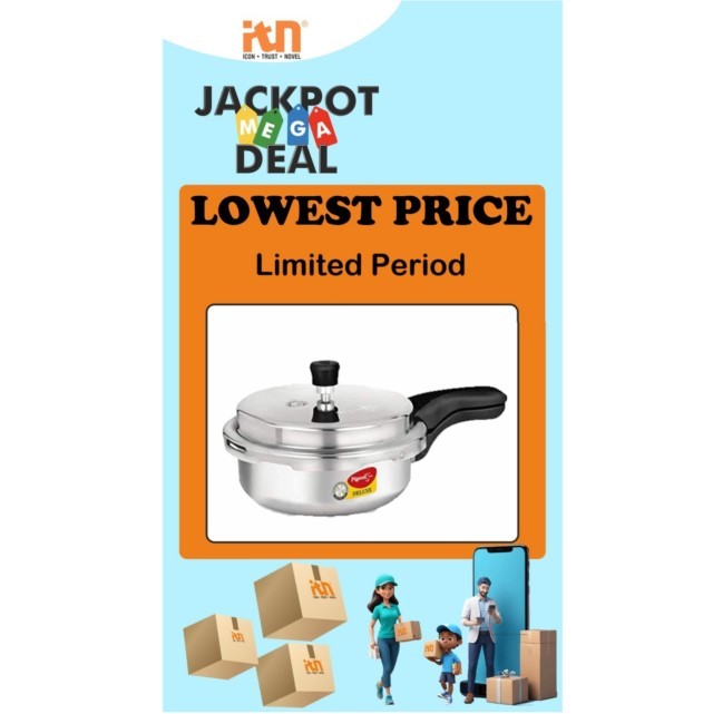 Pigeon Aluminium Pressure Cooker 3.5 Litres SKU131248 (ITN)