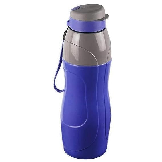 blue colour water bottle 