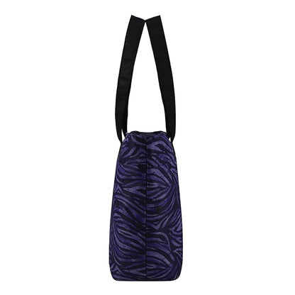 purple and black, easy to handle, printed ,Arctic Fox Backpack