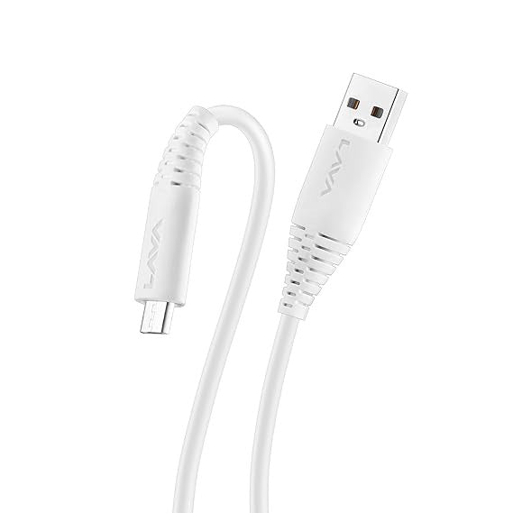 LAVA D2 NEO 2.4 Amp, 480 Mbps, charging cable 1 meter