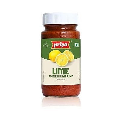 Priya Lime Pickle With Garlic 