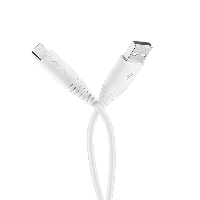 Lava Charging Adapter Elements D3 2A Fast Charging Speed Usb Type C Data Cable