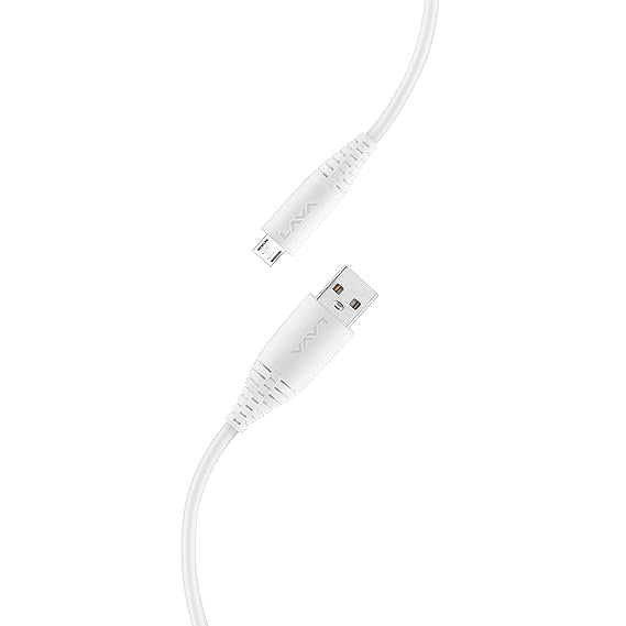 LAVA D2 NEO 2.4 Amp, 480 Mbps, charging cable 1 meter