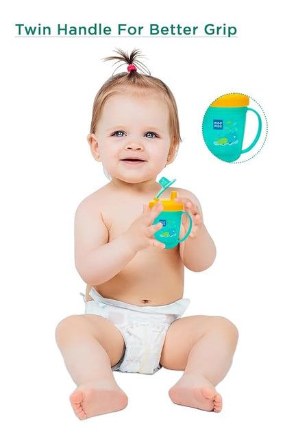 Rest assured that this cup is free from harmful BPA keeping your child safe and healthy