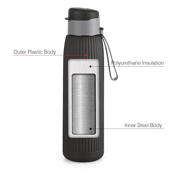 steel body water bottle