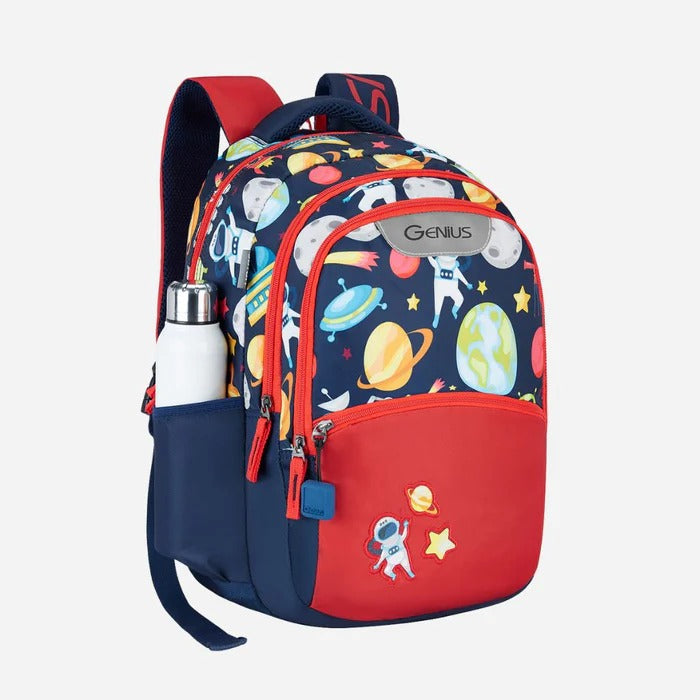 Genius by Safari Comet 27L Blue School Bag SKU131293 (ITN)