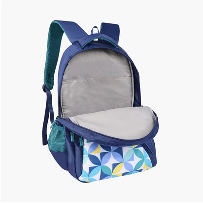 Genie SPRAY 19 Blue  Waterproof School Bag.