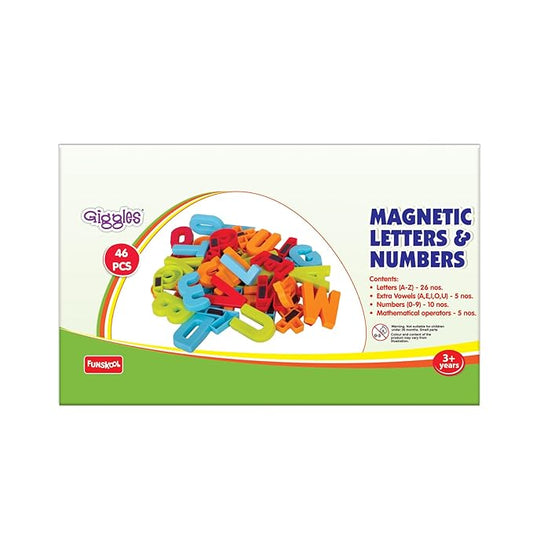 46 pcs Magnetic Letters and Numbers