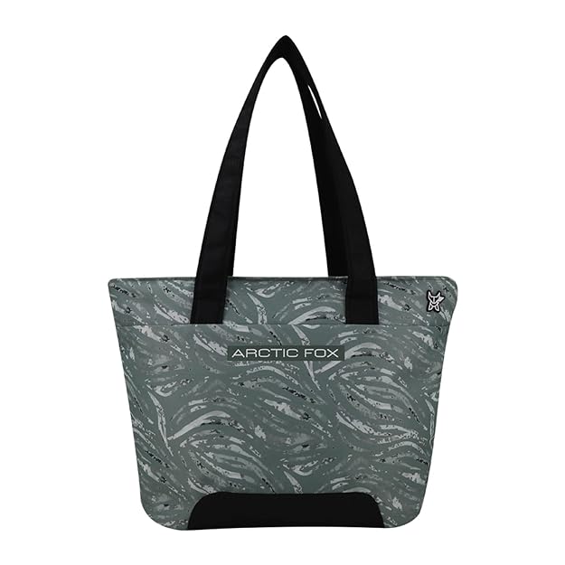 Grey, black, easy handle, strong, printed ,design, Arctic Fox Backpack,laptop backpack