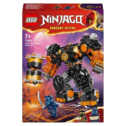 (ITN) LEGO NINJAGO Cole’s Elemental Earth Mech Toy SKU71806