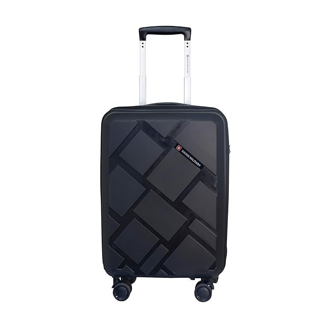 (ITN) Swiss Military Zest Luggage Bag,Hard-Top 20 Inch, 41L SKU131282