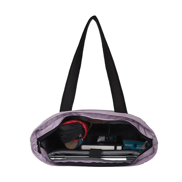 Arctic Fox Backpack, purple, easy handle, printed design, Polyester Fabric, laptop backpack