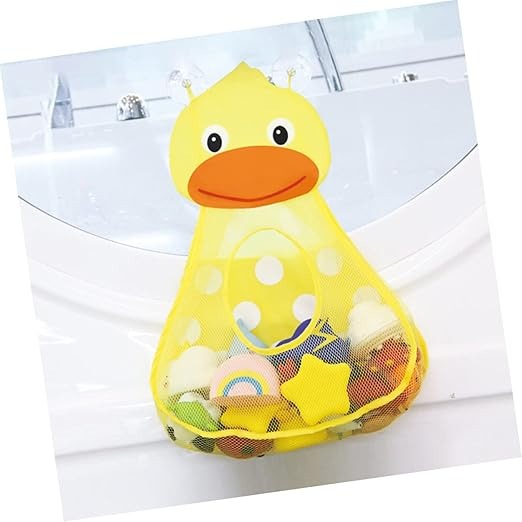 (ITN) Kids Toys Hanging Organizer in Duck Cartoon SKUBE0070