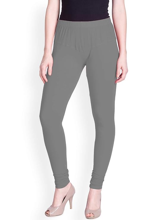 Lyra Women's  Churidar Leggings L-153(CLOUD GREY)